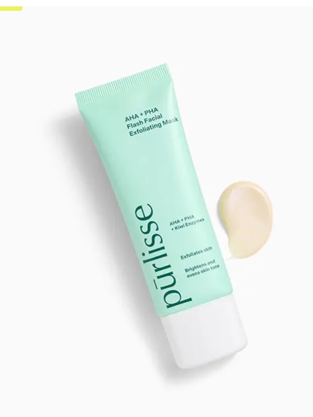 Purlisse AHA + PHA Flash Facial Exfoliating Facial Mask NIB